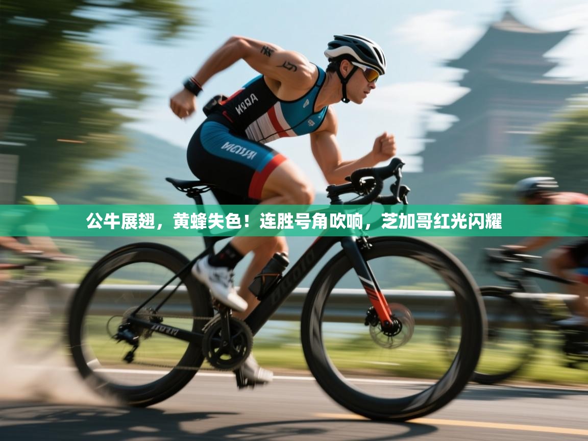 公牛展翅，黄蜂失色！连胜号角吹响，芝加哥红光闪耀